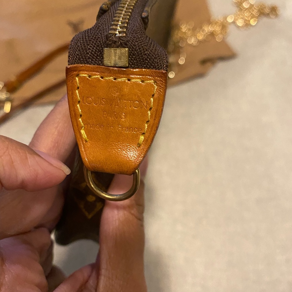 Soldd***FIRM Authentic Louis Vuitton pochette vintage FIRM - Picture 6 of 13